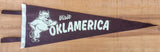 "Visit Oklamerica" retro felt pennant